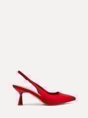 Linzi Red Presley Stiletto Pointed Court Heels - Image 2 of 5