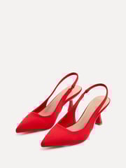 Linzi Red Presley Stiletto Pointed Court Heels - Image 4 of 5