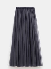 Hush Grey Millie Godet Skirt - Image 5 of 5