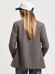 GANT Cream Regular Houndstooth Blazer - Image 2 of 7