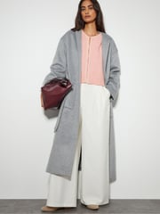 Monsoon Pink Pia Pearl Cardigan - Image 2 of 4