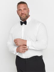 BadRhino Big & Tall White Dinner Shirt - Image 2 of 4