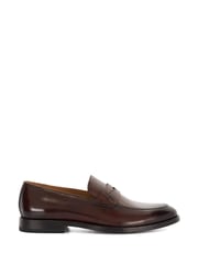 Dune London Brown Surrey Suede Penny Loafers - Image 3 of 7