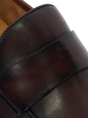Dune London Brown Sylas Flex Sole Loafers - Image 6 of 6