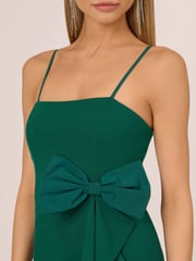 Adrianna by Adrianna Papell Mini Knit Crepe Dress - Image 4 of 7
