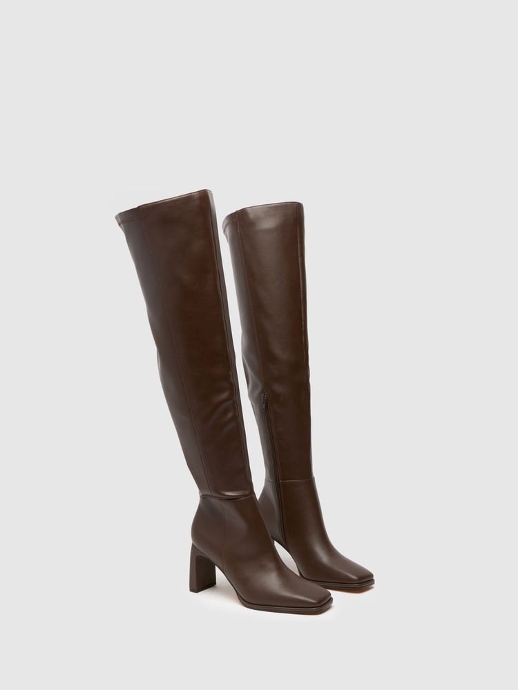 Schuh Dulcie Over The Knee Boots - Image 2 of 4