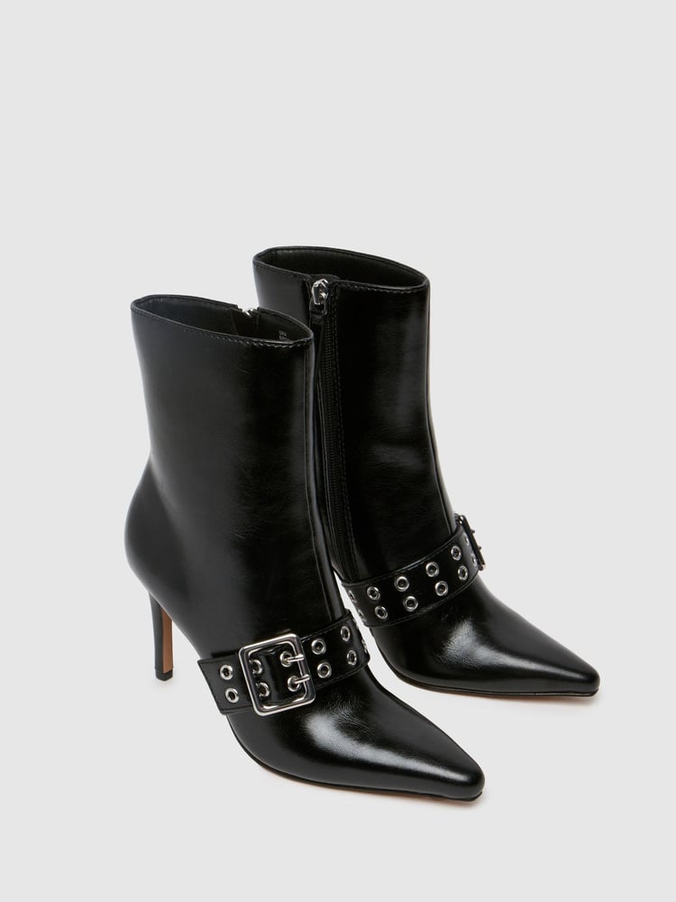 Schuh Brogan Hardwear Buckle Point Boots - Image 2 of 4
