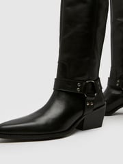 Schuh Dilara Lederstiefel Schwarz - Bild 4 von 4