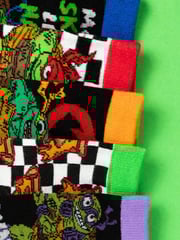 Vanilla Underground Black Boys Teenage Mutant Ninja Turtles Socks 5 Pack - Image 3 of 6