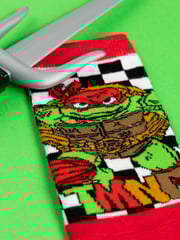 Vanilla Underground Black Boys Teenage Mutant Ninja Turtles Socks 5 Pack - Image 5 of 6