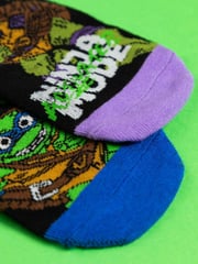 Vanilla Underground Black Boys Teenage Mutant Ninja Turtles Socks 5 Pack - Image 6 of 6