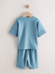 Multi Plain Short Pyjamas 3 Pack (9mths-10yrs) - Image 9 of 13