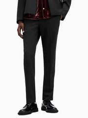 AllSaints Grey Blackwater Trousers - Image 4 of 8