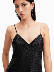 AllSaints Black Chantelle Dress - Image 4 of 5