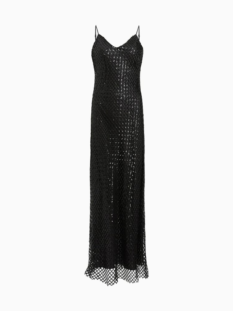 AllSaints Black Chantelle Dress - Image 5 of 5