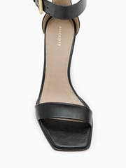 AllSaints Black Noir Mid Sandals - Image 4 of 5