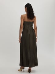 Amur Twist Pleated Maxi Dress - Image 4 of 5