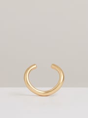 Reiss Gold Tone Freida Wave Cuff - Image 2 of 6