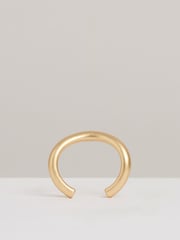 Reiss Gold Tone Freida Wave Cuff - Image 3 of 6