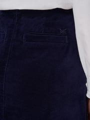 Crew Clothing Blue Velvet Mini Skirt - Image 4 of 5