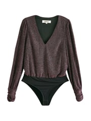 Ro&Zo Pink Super Sparkle Jersey Bodies - Image 4 of 4