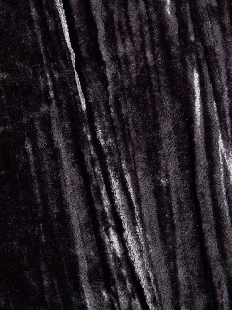 River Island Grey Velvet Texture 100% Cotton Shirt - Image 4 of 4 River Island Grey Velvet Texture 100% Cotton Shirt - Image 4 of 4