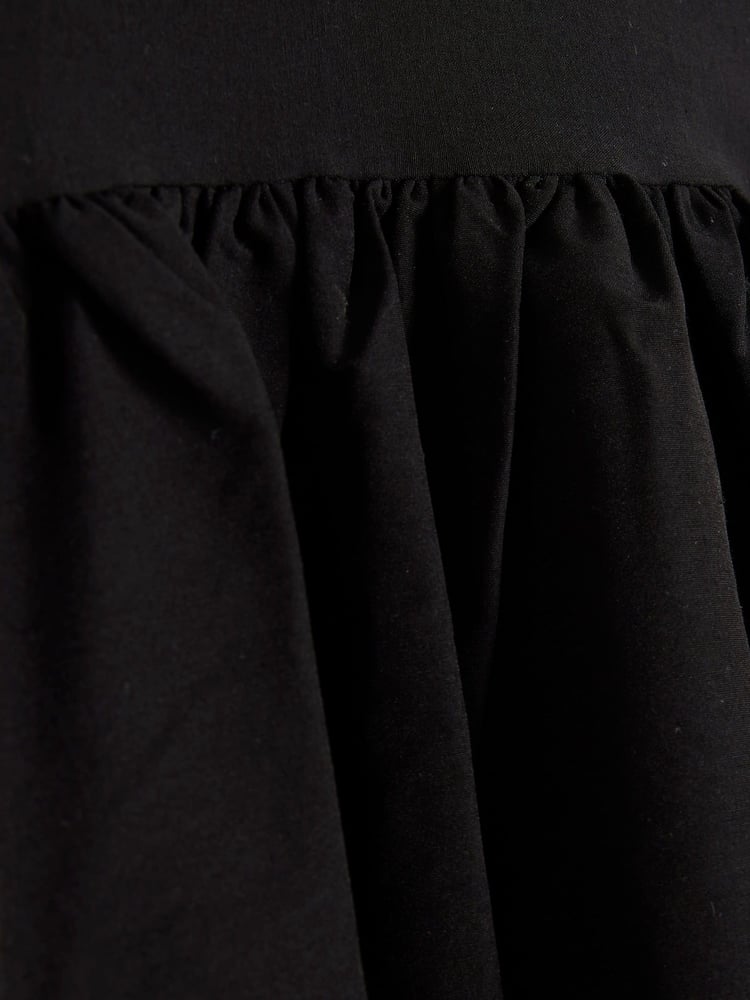 River Island Black Puff Ball Mini Skirt - Image 4 of 4