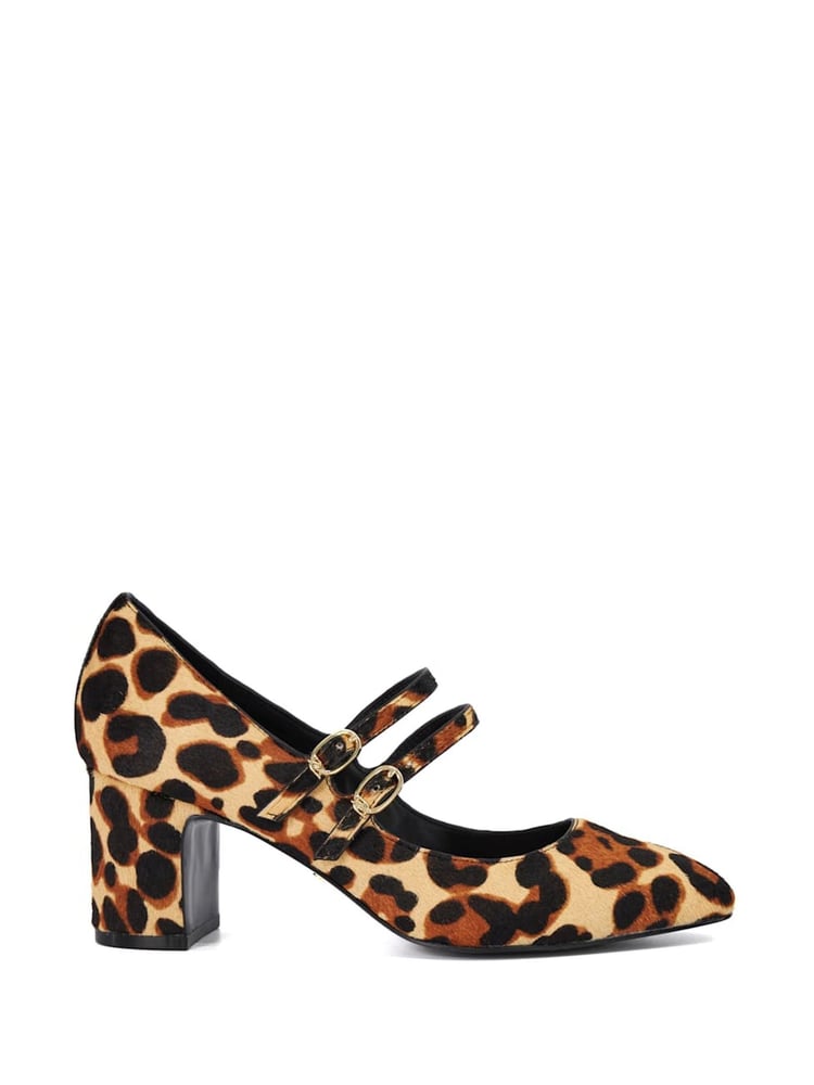 Dune London Animal Approval Double Strap Mary Jane Shoes - Image 2 of 6
