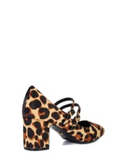 Dune London Animal Approval Double Strap Mary Jane Shoes - Image 4 of 6