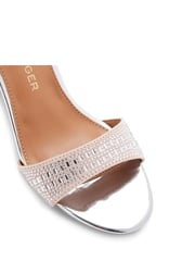 KG Kurt Geiger Gold Fleur Bling Sandals - Image 4 of 5