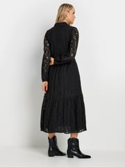 Long Tall Sally Black Lace Midi Dress - Image 3 of 5