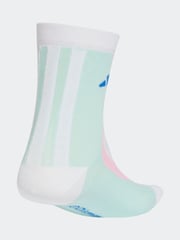 adidas White/Blue Little Kids Disney Lilo and Stitch Socks 3 Pack - Image 2 of 5