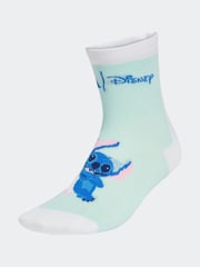 adidas White/Blue Little Kids Disney Lilo and Stitch Socks 3 Pack - Image 3 of 5
