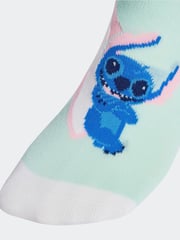 adidas White/Blue Little Kids Disney Lilo and Stitch Socks 3 Pack - Image 5 of 5