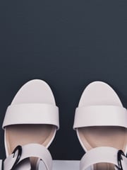 Bone Forever Comfort® Premium Leather With Motionflex Buckle Block Heel Slingback Sandals - Image 7 of 9