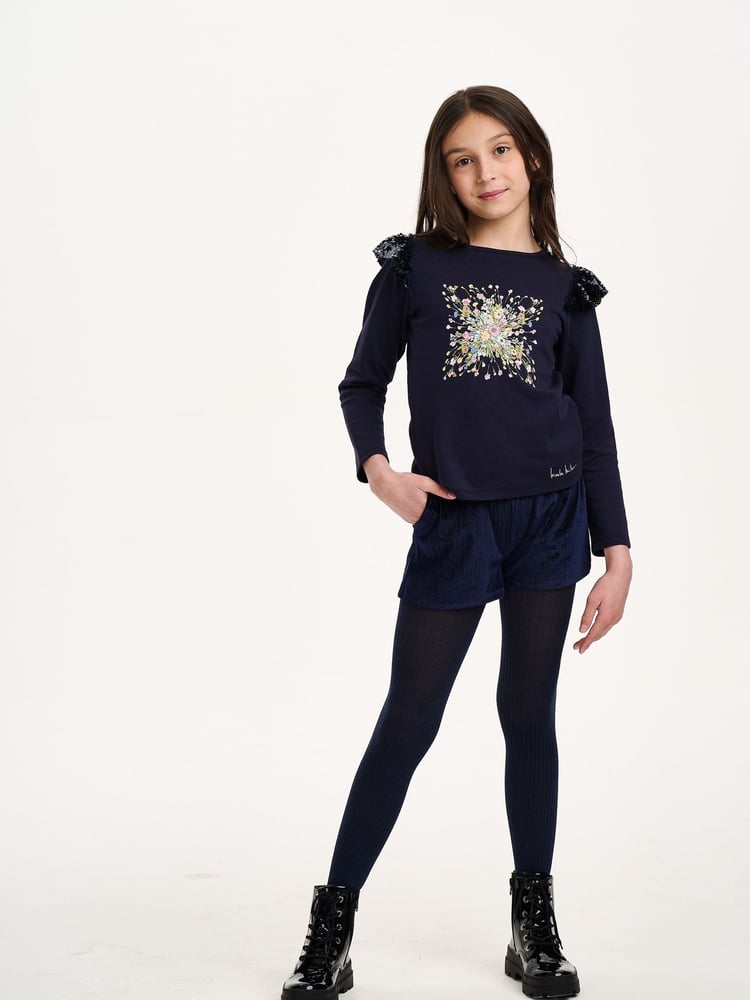 Nicole Miller Purple Velvet Shorts - Image 1 of 7 Nicole Miller Purple Velvet Shorts - Image 1 of 7