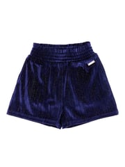 Nicole Miller Purple Velvet Shorts - Image 3 of 7