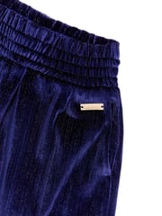 Nicole Miller Purple Velvet Shorts - Image 5 of 7