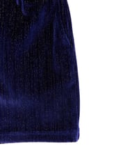 Nicole Miller Purple Velvet Shorts - Image 6 of 7