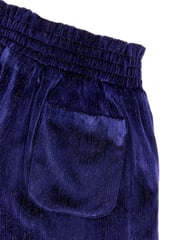Nicole Miller Purple Velvet Shorts - Image 7 of 7