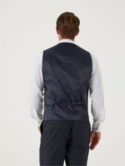 Skopes Blue Farnham Single Breasted Suit Waistcoat - Image 2 of 4