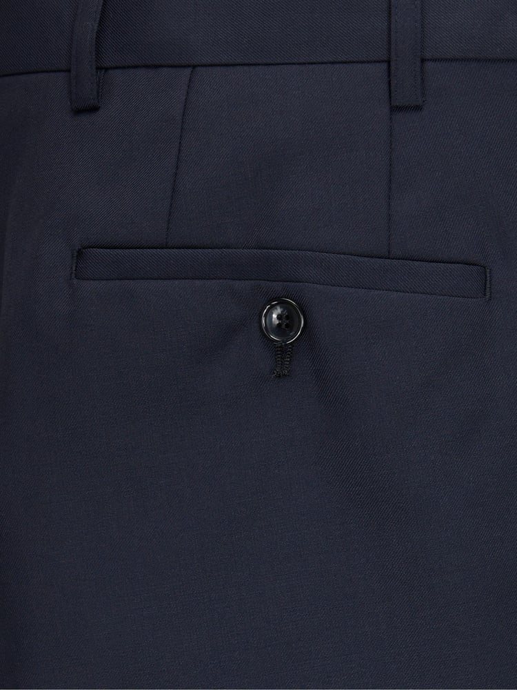Skopes Blue Farnham Tailored Fit Suit Trousers - Image 4 of 4