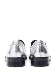 Moda In Pelle Estephe Snaffle Trim Almond Toe Leather Loafers - Image 3 of 4