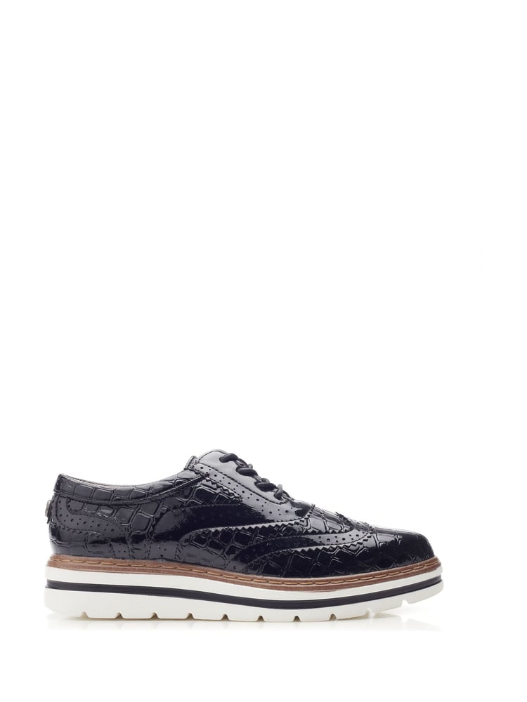Moda in Pelle Gennisiss Lace-Up Brogue Detailed Shoes - Image 1 of 4