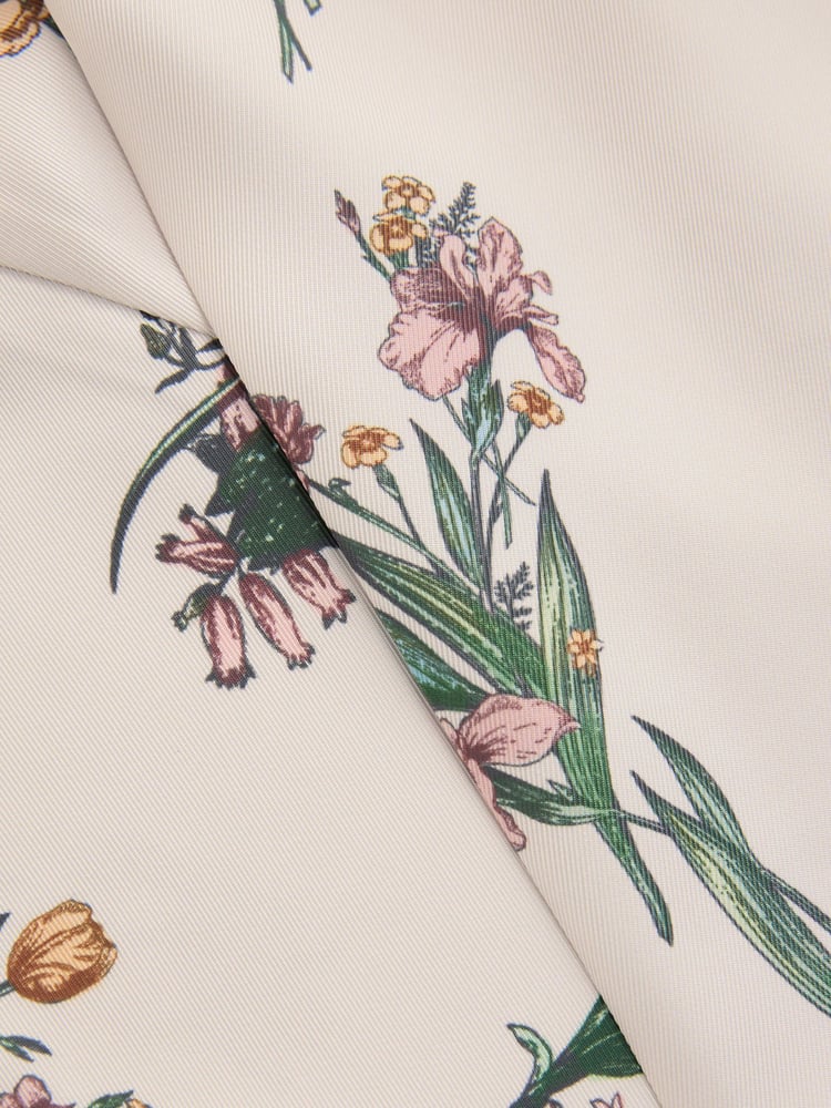 Floral Twill Tapered Trousers - Image 9 of 9