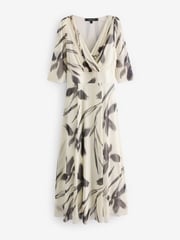 Scarlett & Jo Cream Verity Print Maxi Gown - Image 5 of 5
