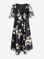 Scarlett & Jo Black Julie Hanky Hem Dress - Image 5 of 5