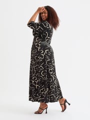 Scarlett & Jo Black Verity Pucci Velvet Maxi Gown - Image 3 of 5