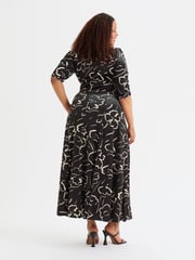 Scarlett & Jo Black Verity Pucci Velvet Maxi Gown - Image 4 of 5