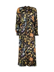 Baukjen Luna Printed Long Black Shirt Dress - Image 4 of 4